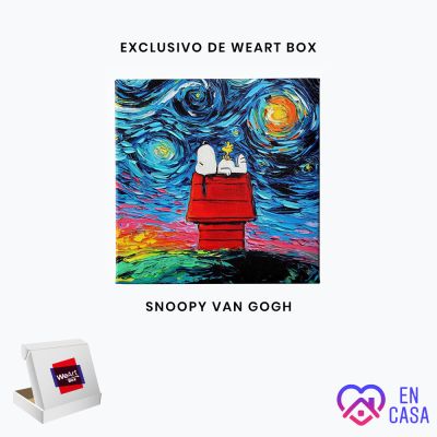 Snoopy Van Gogh (Pinta desde Casa)