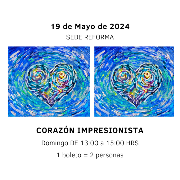 Corazón Impresionista (En Parejas)